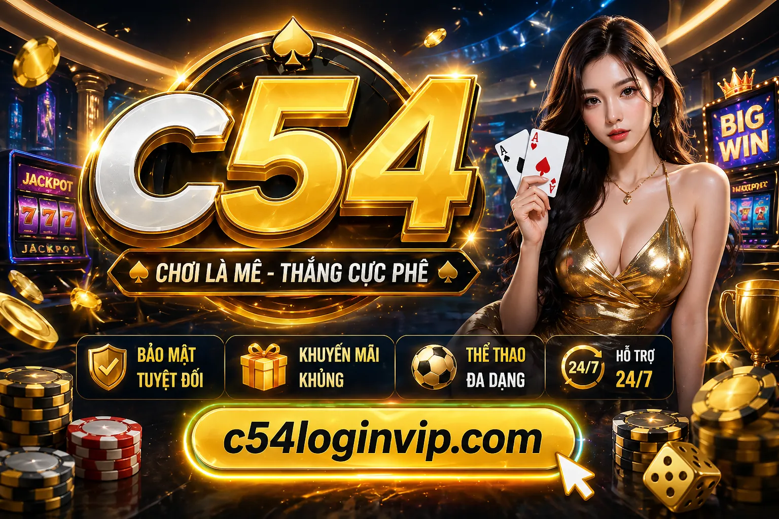 Máy đánh bạc nổ hũ tỷ lệ thắng cao tại i9bet58